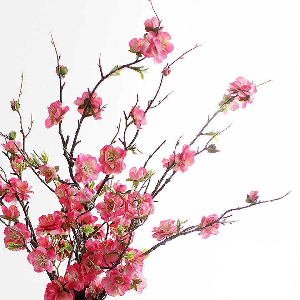 Winter Bliss Artificial Floral Branch with 26 Flower Heads - Elegant Home Decor