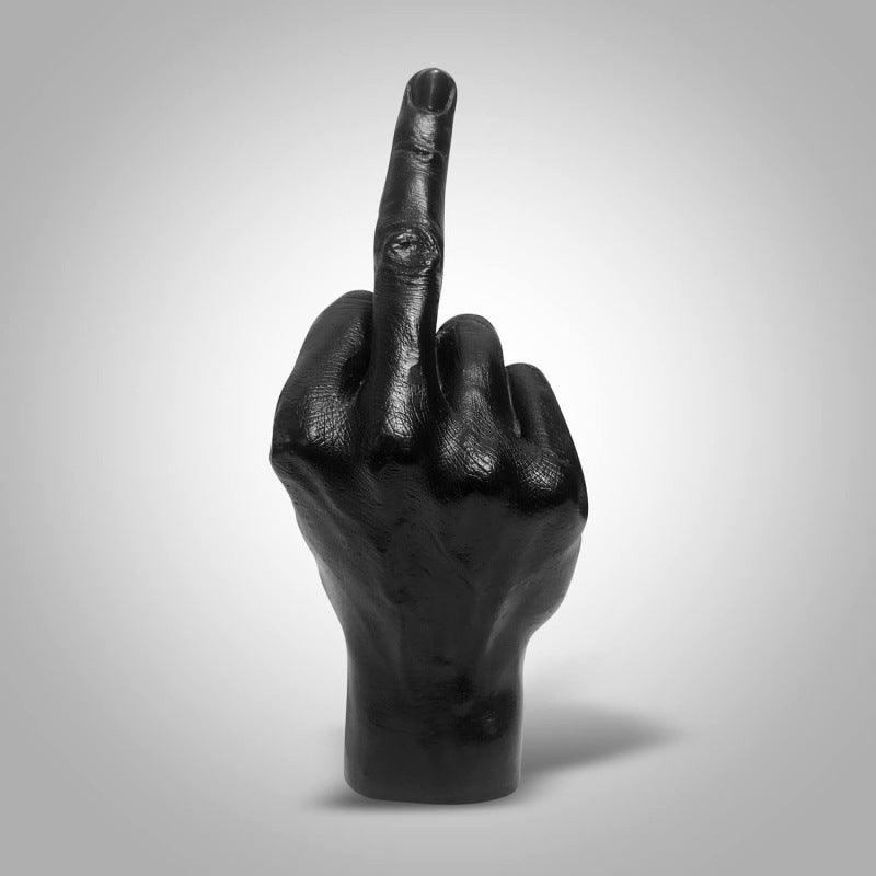 Modern Abstract Resin Finger Sculpture for Desk Decor