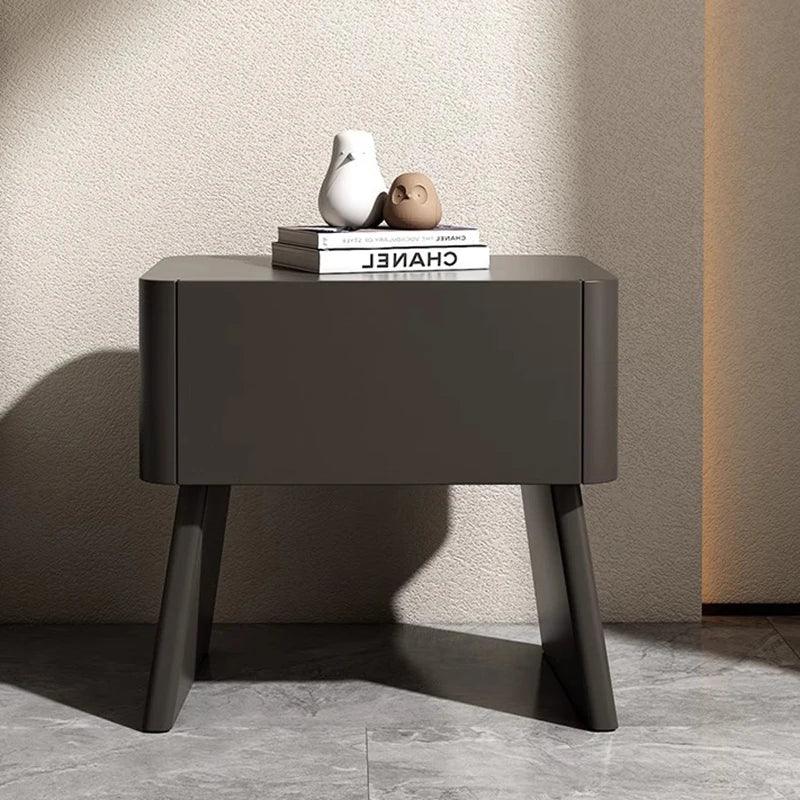 Nordic Wooden Nightstand Set with 2 Drawers and Free Shipping