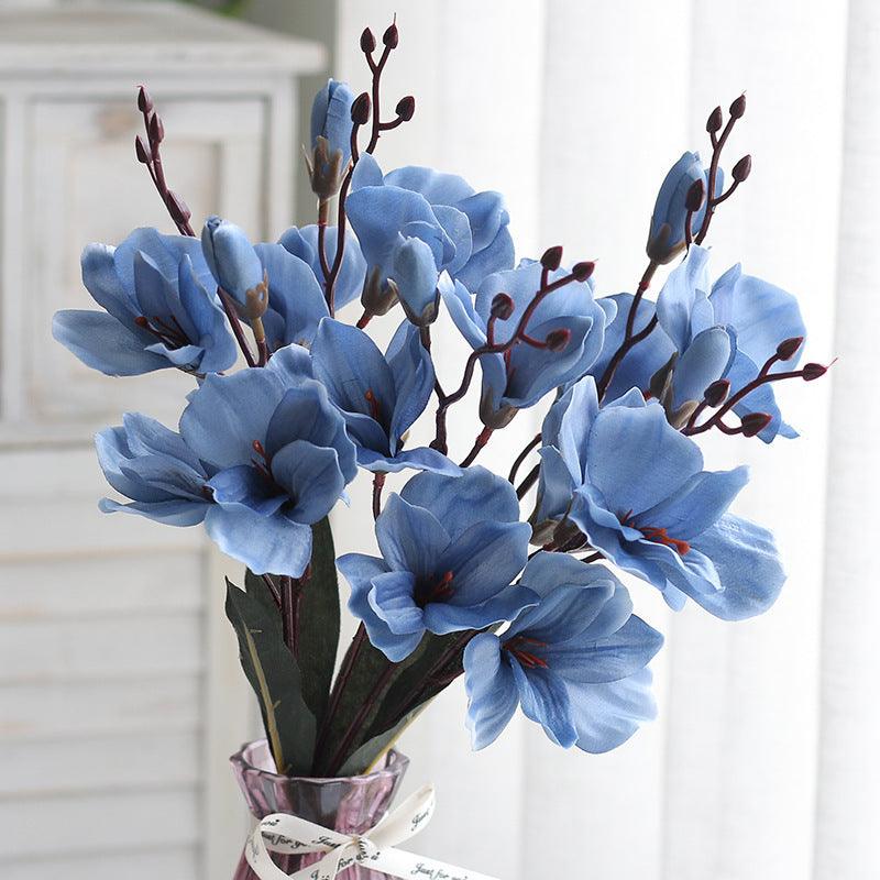 Magnolia Silk Flower Arrangement - Premium Home Decor and Wedding Photography Props