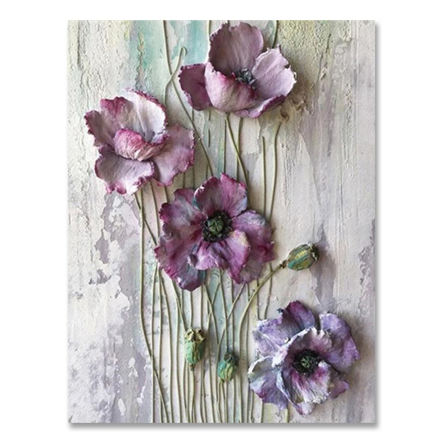 Floral Elegance Canvas Wall Art - Exquisite Home Decor Piece
