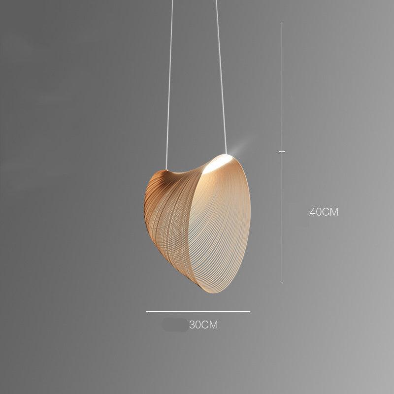 Modern Wood Chandelier Bar Table Lamp with LED Light