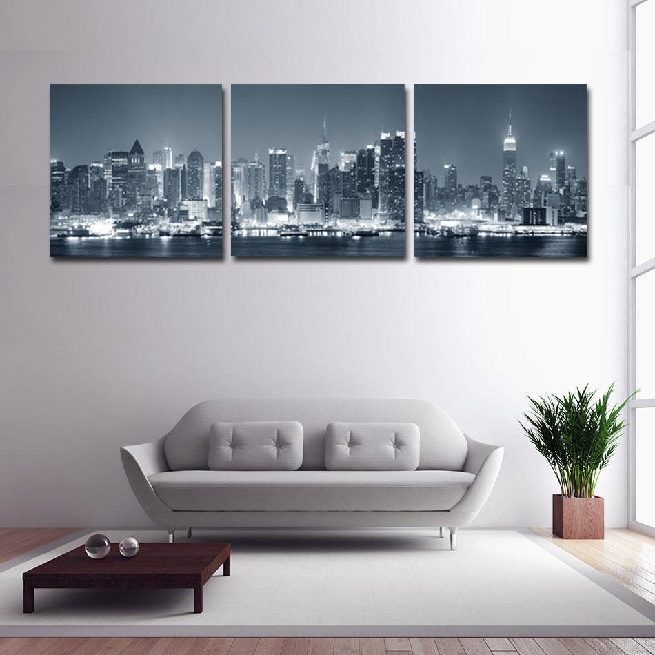 HD Triptych Abstract Canvas Wall Art Set