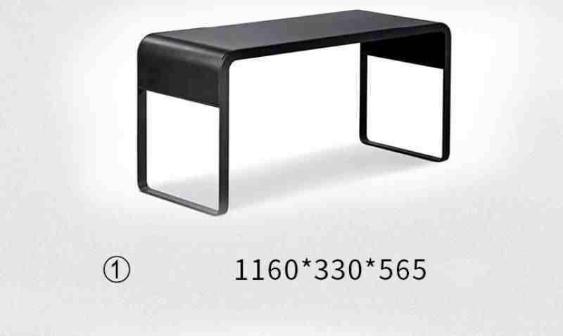 Telescopic Marble Top Coffee Table Set - Rectangular Italian Minimalism Design