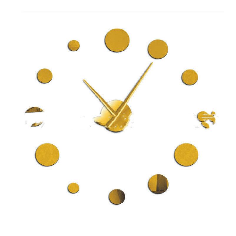 Creative DIY Stereo Wall Clock Kit - Modern Home Decor Piece