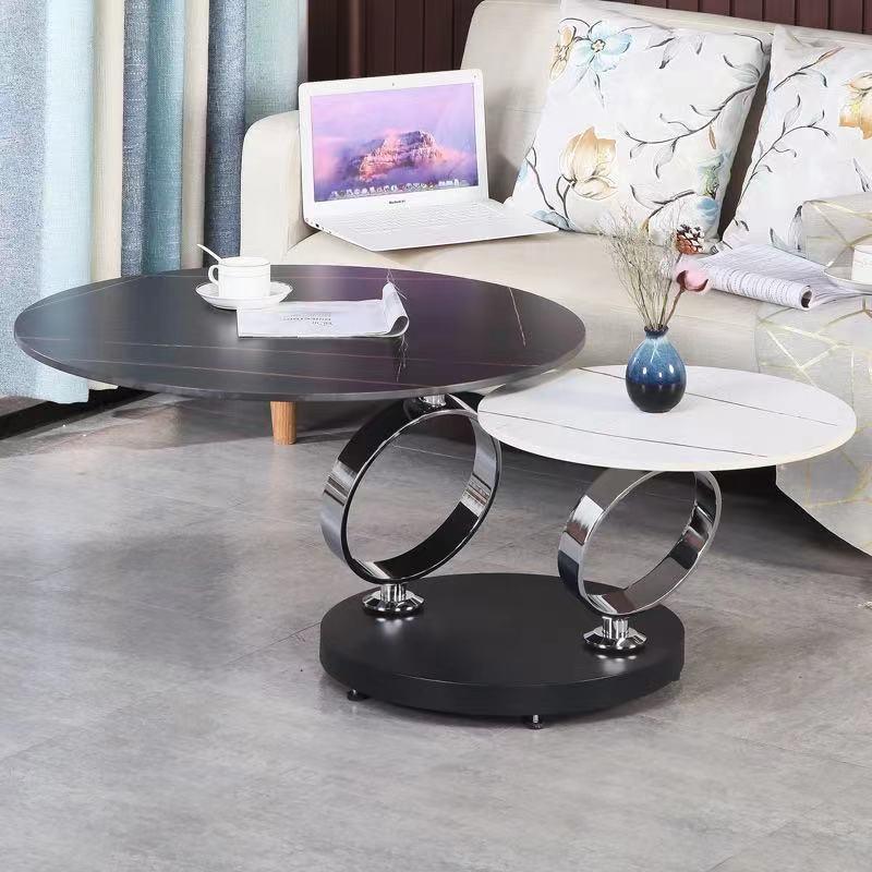 Round Marble Round Table - Multifunctional Slate Folding