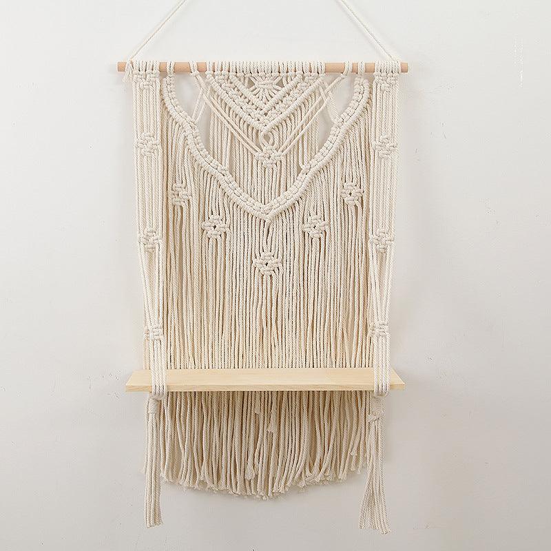 Twisted Braids Macrame Wall Tapestry | Hand-Woven Boho Decor
