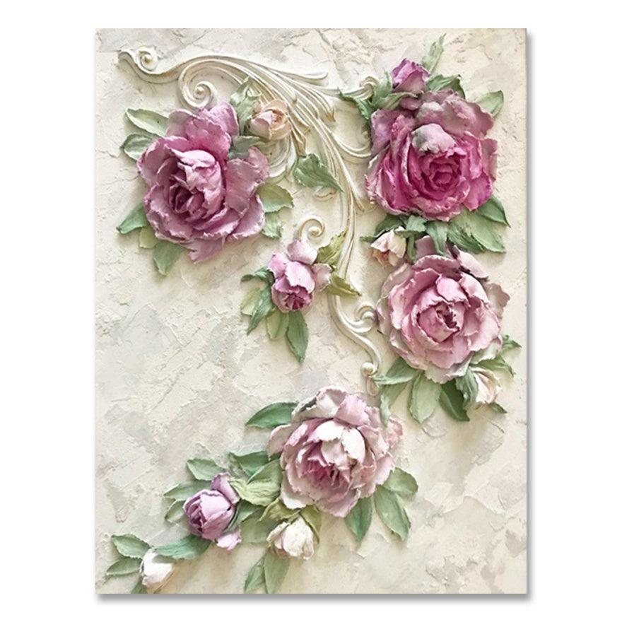 Floral Elegance Canvas Wall Art - Exquisite Home Decor Piece