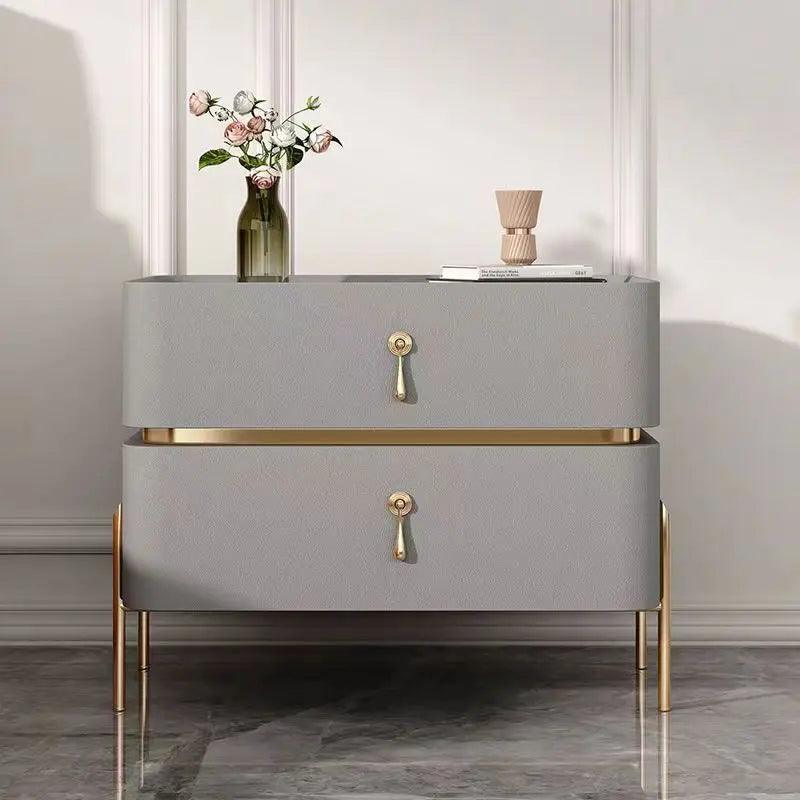 Nightstands Console Drawer Set with Unique Italian Design
