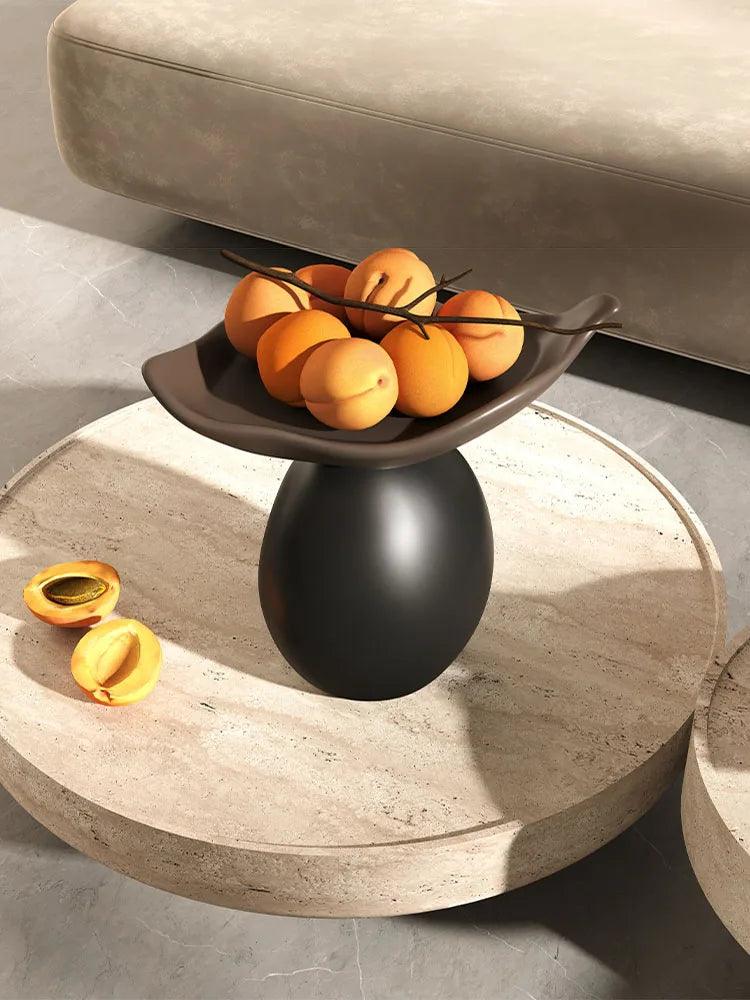 Serenity Orb Storage Sculpture - Abstract Desktop Decor