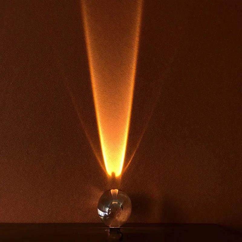 Sky Crystal Elegance - Luxurious Italian Crystal Table Lamp