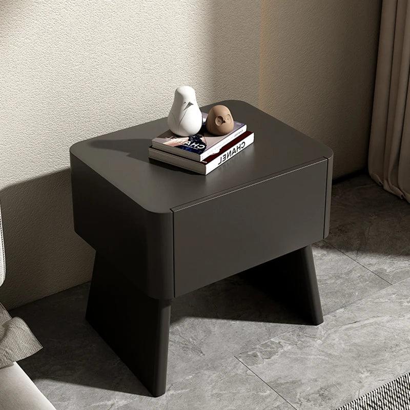 Nordic Wooden Nightstand Set with 2 Drawers and Free Shipping