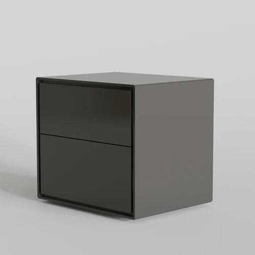 Luxury Minimalist Bedside Table with Drawers for Bedroom - Modern Nightstand Cabinet