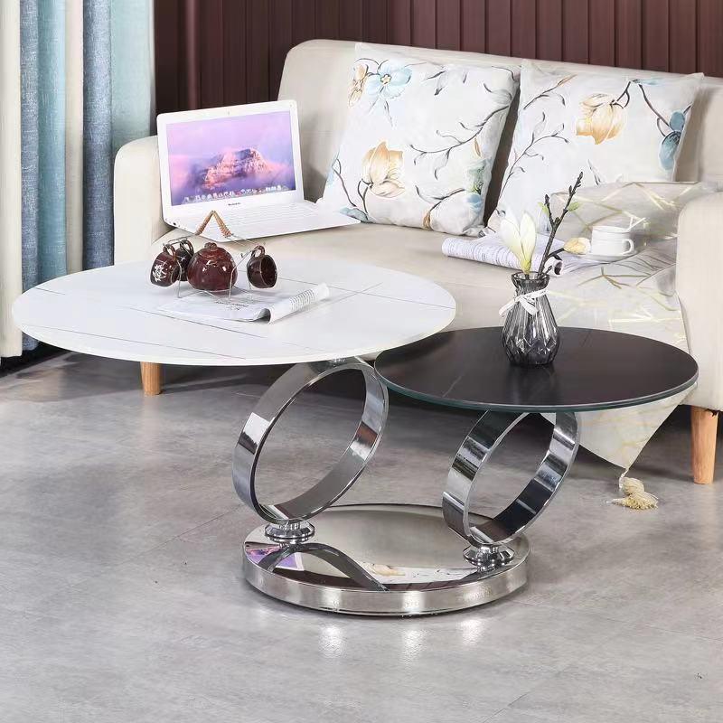 Round Marble Round Table - Multifunctional Slate Folding