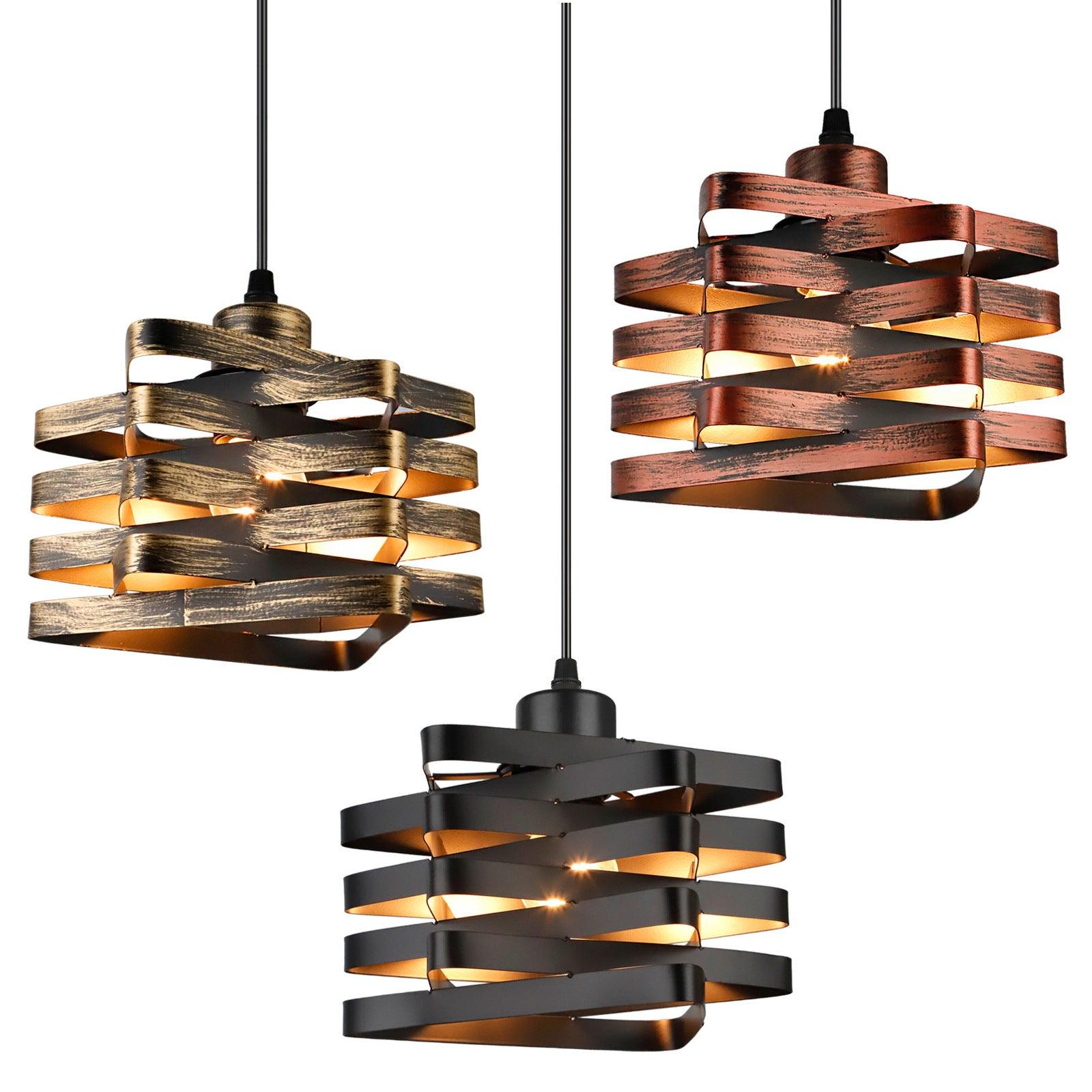 Elegant Vintage Iron Pendant Chandelier for Home Decor