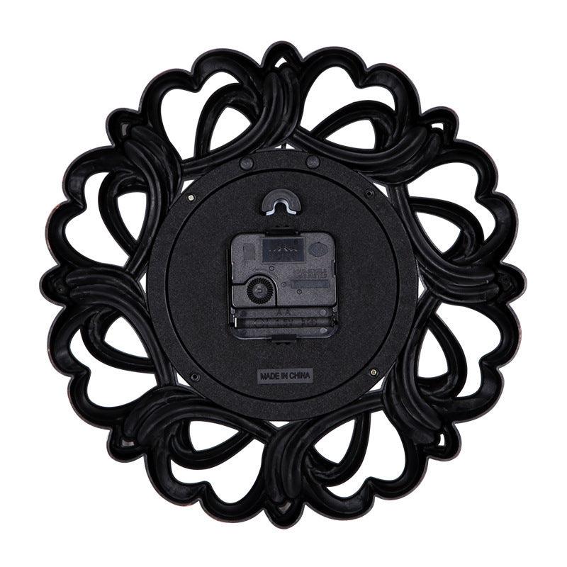 European Style 10 Inch Retro Wall Clock with Quartz Movement