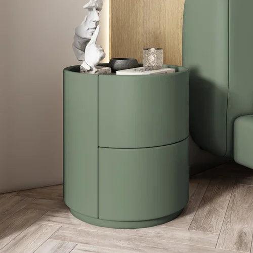 Nordic Pine Wood Nightstands with Drawer - Minimalist Modern Bedside Furniture