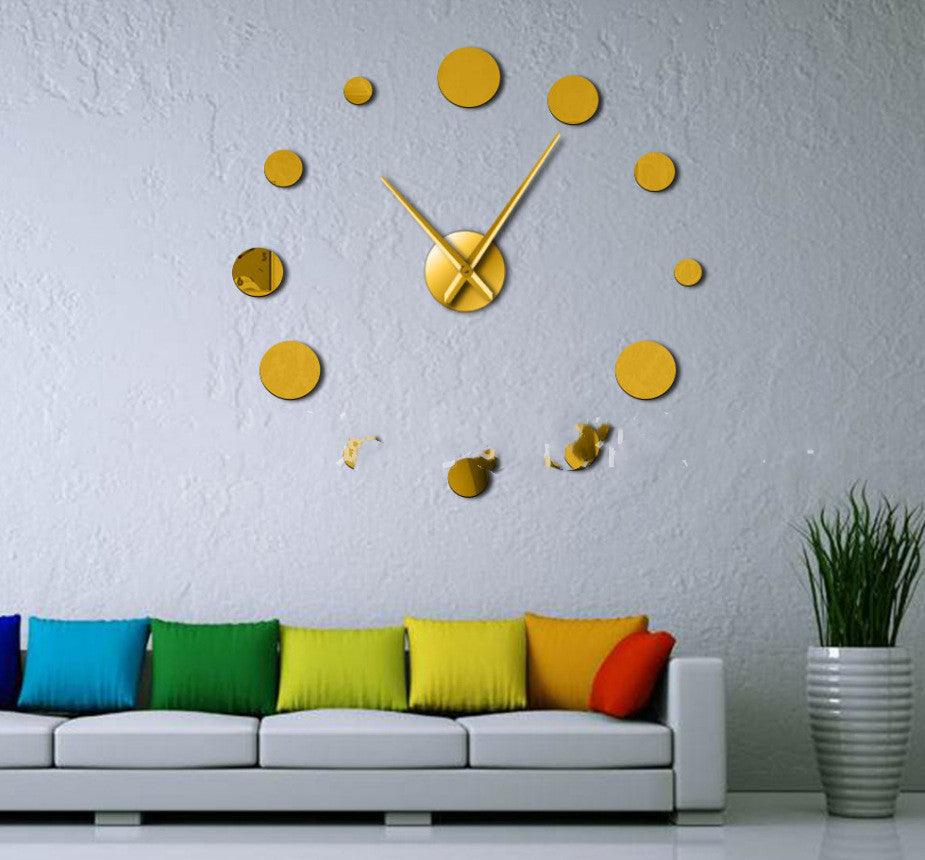 Creative DIY Stereo Wall Clock Kit - Modern Home Decor Piece
