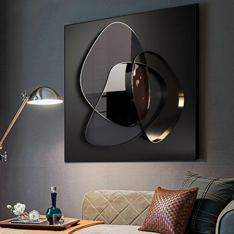Sophisticated Abstract Metal Wall Art Collection - Elegant Home Decor