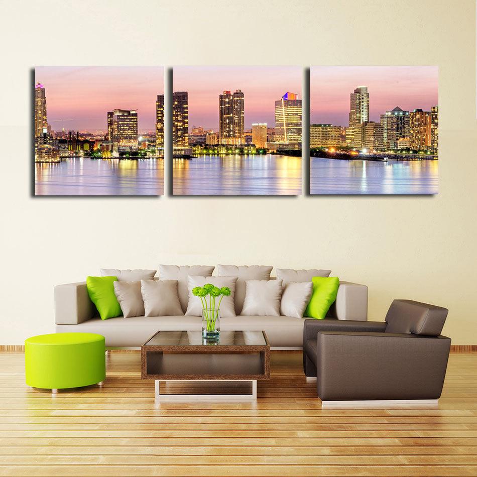 HD Triptych Abstract Canvas Wall Art Set