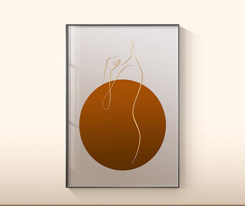 Sleek Abstract Canvas Wall Art Collection - Contemporary Artworks for Stylish Home Decor