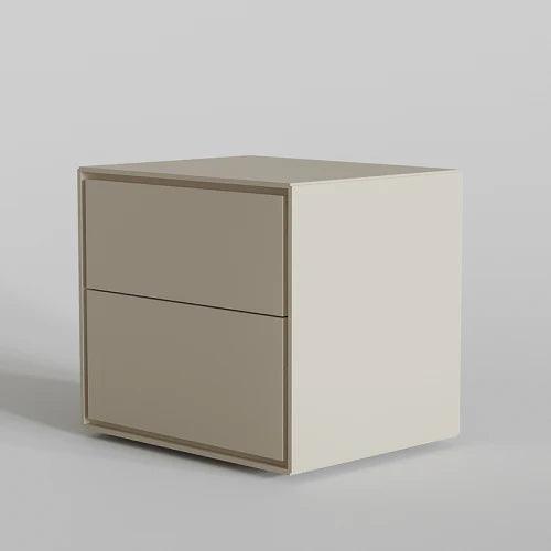 Luxury Minimalist Bedside Table with Drawers for Bedroom - Modern Nightstand Cabinet