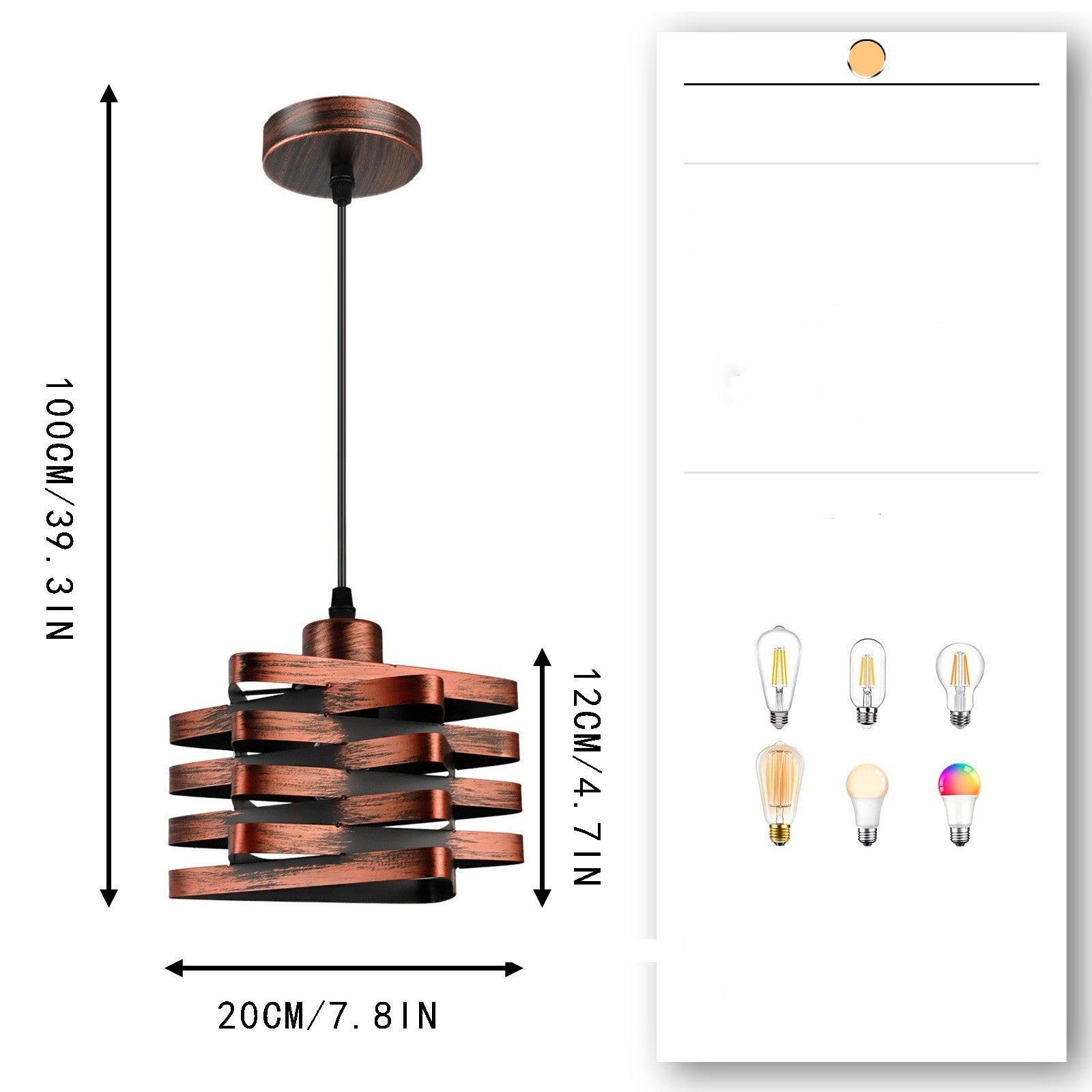 Elegant Vintage Iron Pendant Chandelier for Home Decor