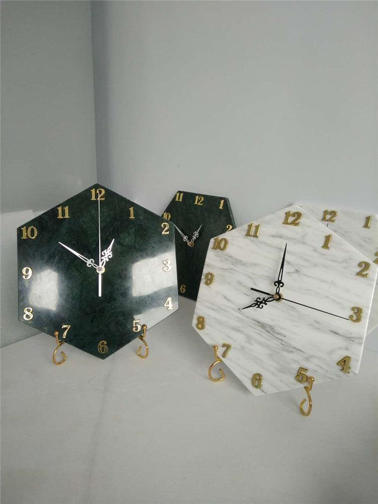 Muted Artistic European Style Wall Clock for Living Room