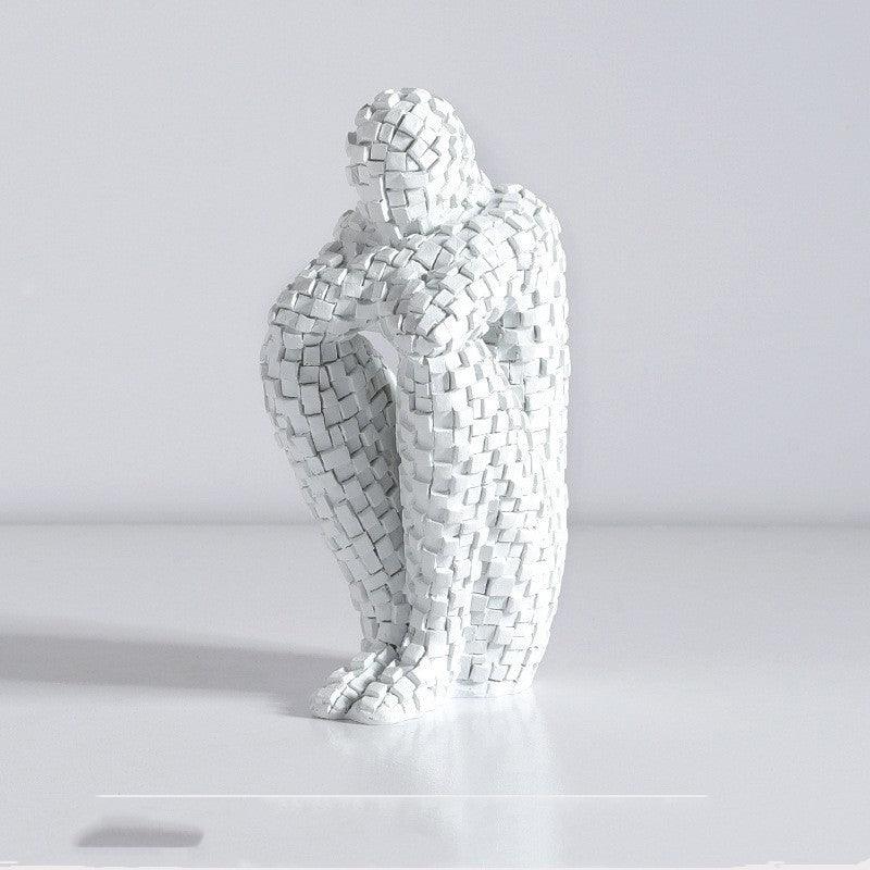 Creative Resin Manikin Sculpture for Home Decor
