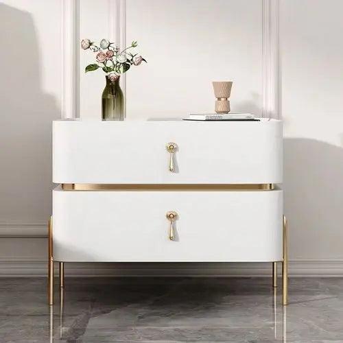 Nightstands Console Drawer Set with Unique Italian Design