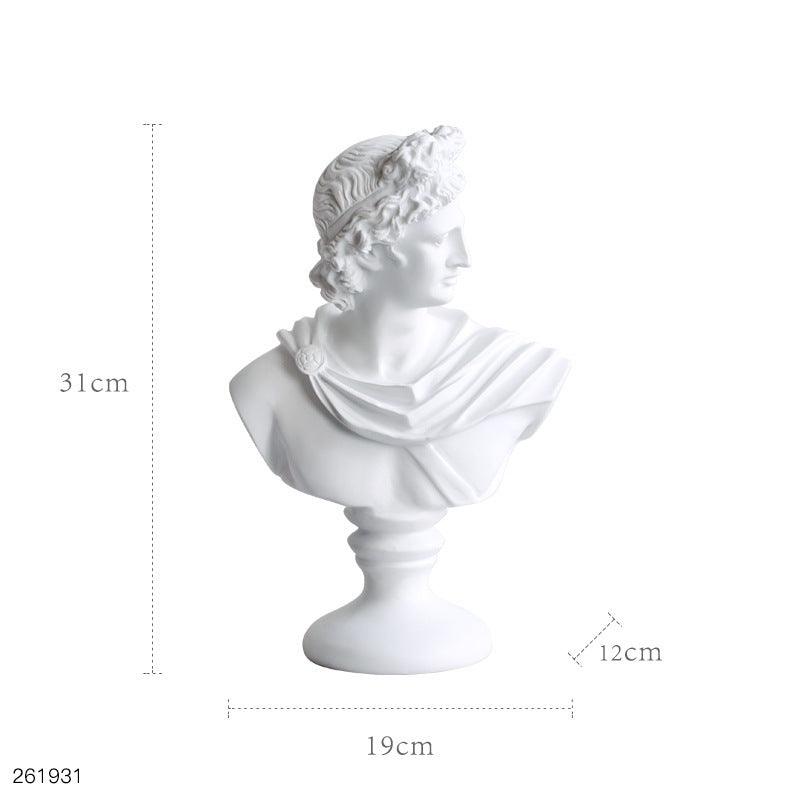 European Style Resin Sculpture Set - David & Venus