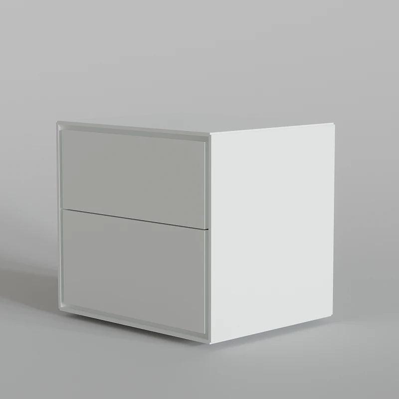 Luxury Minimalist Bedside Table with Drawers for Bedroom - Modern Nightstand Cabinet
