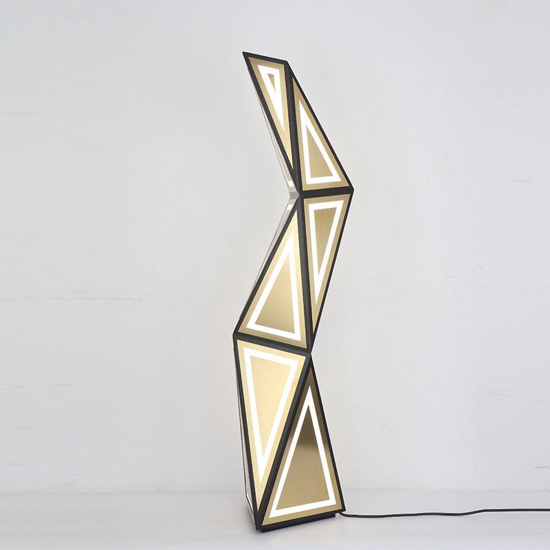 Modern LED Floor Lamp with Adjustable Three-Color Dimming for Living Room and Home Decor