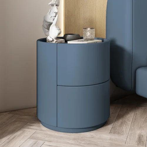 Nordic Pine Wood Nightstands with Drawer - Minimalist Modern Bedside Furniture