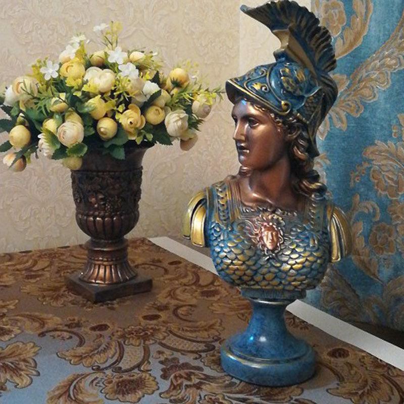 Athena Greek Goddess Wisdom Sculpture Ornament for Home Decor