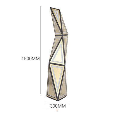 Modern LED Floor Lamp with Adjustable Three-Color Dimming for Living Room and Home Decor