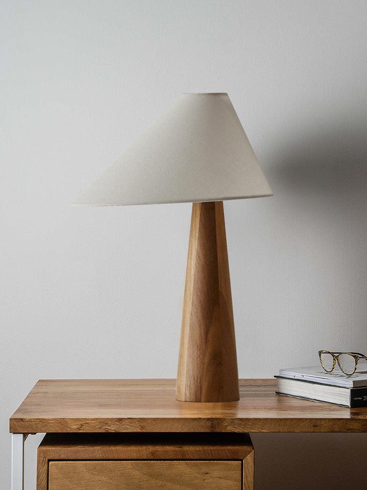 Japanese-inspired Fabric Table Lamp for Home Decor