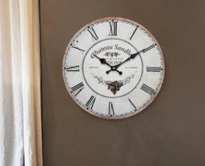 Retro Style Digital Wall Clock with MDF Material