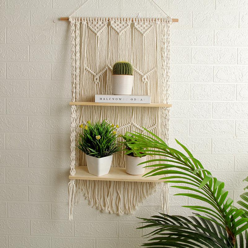 Bohemian Hand-Woven Tapestry Rack - Modern and Simple Design