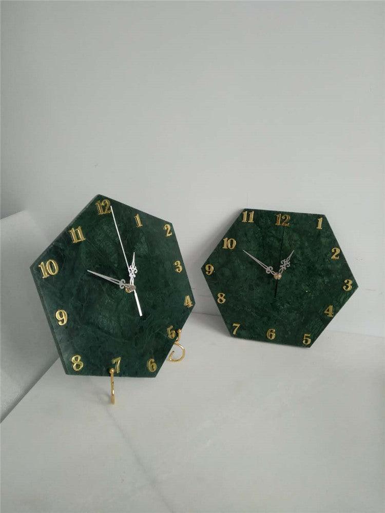 Muted Artistic European Style Wall Clock for Living Room