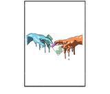 Abstract Harmony Canvas Wall Art - Contemporary Minimalist Home Decor