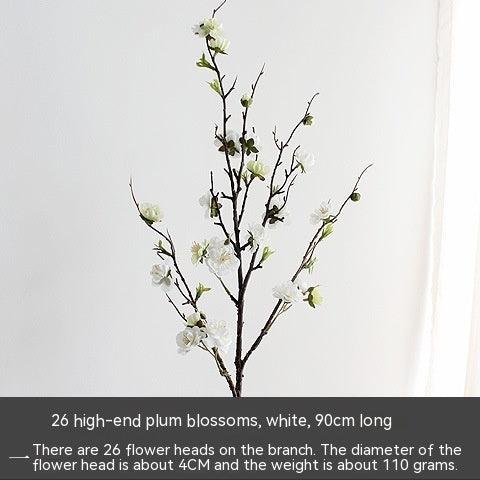 Winter Bliss Artificial Floral Branch with 26 Flower Heads - Elegant Home Decor