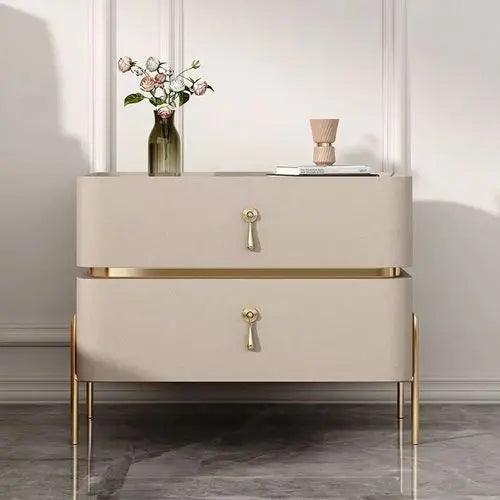 Nightstands Console Drawer Set with Unique Italian Design