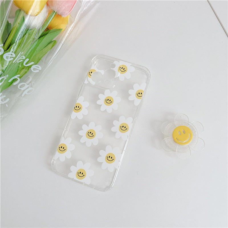 iPhone Clear Phone Case with Grip