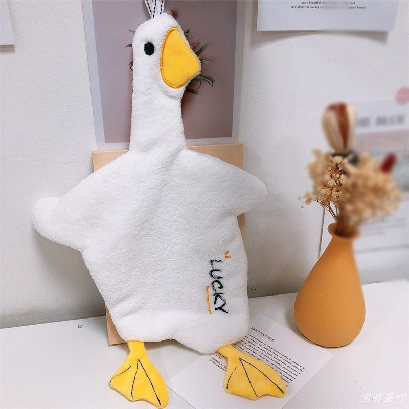 Lucky Duck Hand Towel