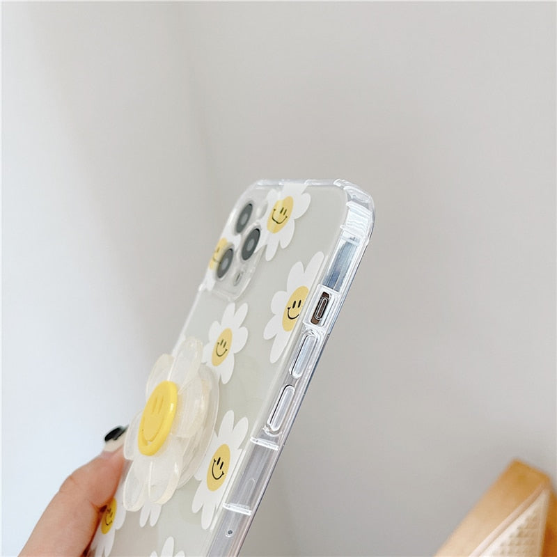 iPhone Clear Phone Case with Grip